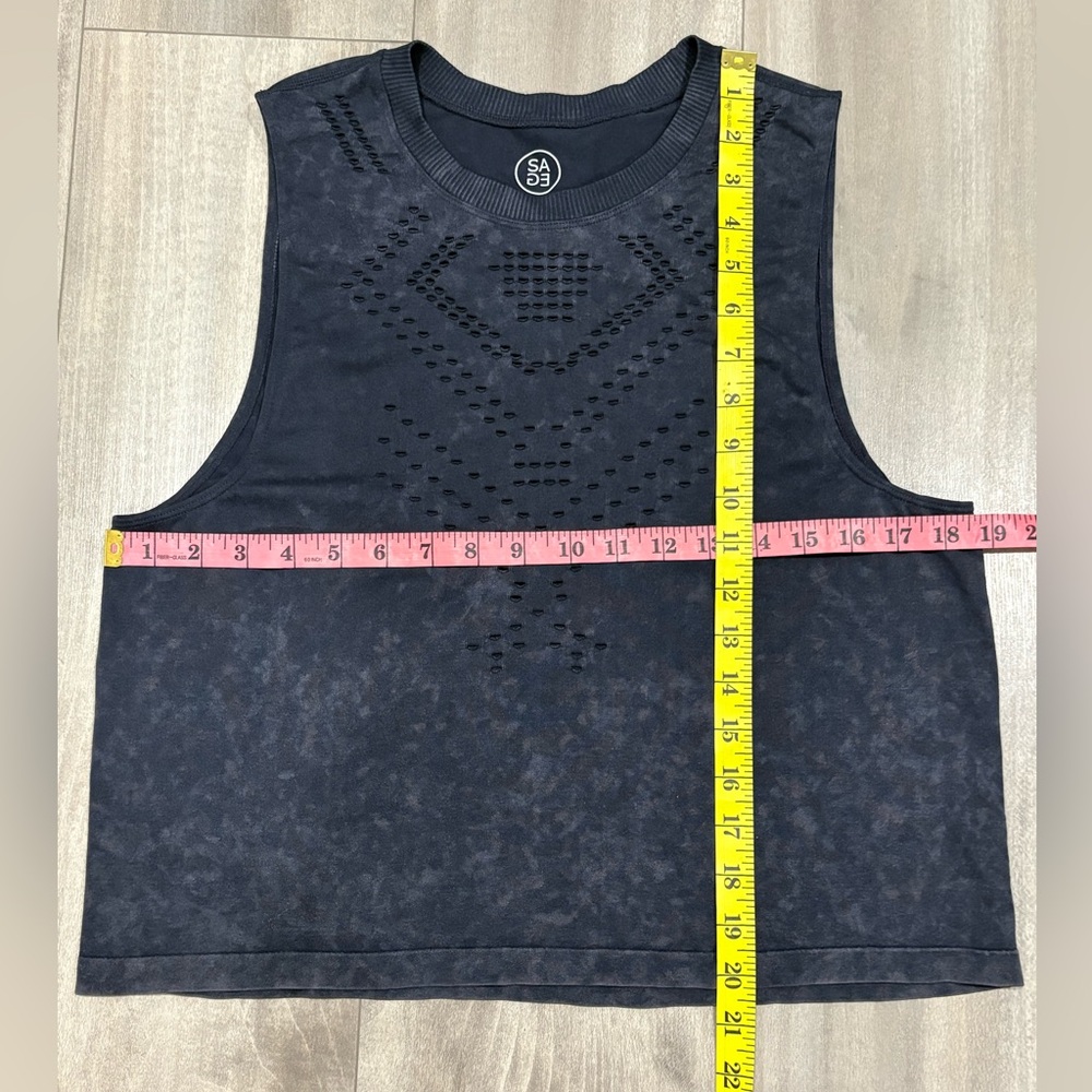 Sage Black Sleeveless Top Size S - Picture 3 of 5